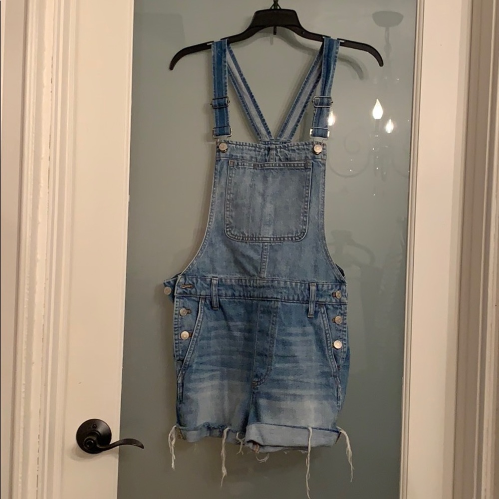 Madewell Adirondack Short Overalls